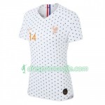 Francuska Dres Louisa Necib 14 Gostujući Svjetsko Prvenstvo - Žene 2019 Kratkih Rukava